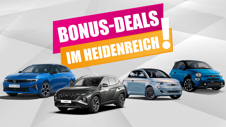 Bonus-Deals im Heidenreich!